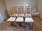 6 chaises en bois ikea Borje, Maison & Meubles, Chaises, Enlèvement, Comme neuf