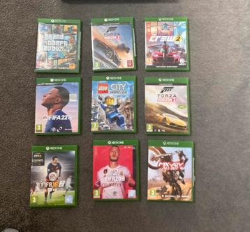 9 Xbox One Games – Toptitels in Goede Staat! beschikbaar voor biedingen
