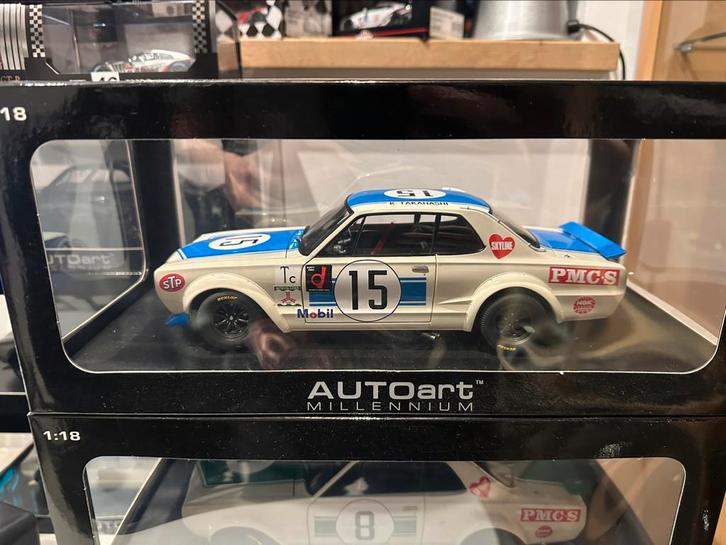 Nissan Skyline GT-R2000 KPGC10 1972 Fuji 300km SpeedRace1:18, Hobby en Vrije tijd, Modelauto's | 1:18, Nieuw, Auto, Autoart, Ophalen of Verzenden
