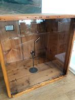 KUNST INSTALLATIE BOX SAXOFOON HOUT KIST, Ophalen