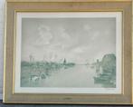 lithographie signe albert saverys, Antiek en Kunst, Ophalen
