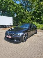 BMW 530d G30 LCI M-pakket, Auto's, BMW, Achterwielaandrijving, Zwart, Leder, Bedrijf