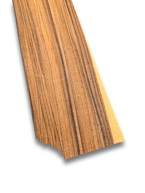 Santos Palissander fineer | 17 vellen | 130x9 cm, Hobby en Vrije tijd, Knutselen, Nieuw, Materiaal, Verzenden
