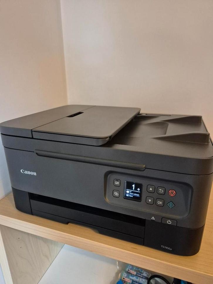 Canon PIXMA all-in one printer TS7450a, Computers en Software, Printers, Gebruikt, All-in-one, Inkjetprinter, Kleur printen, Kopieren