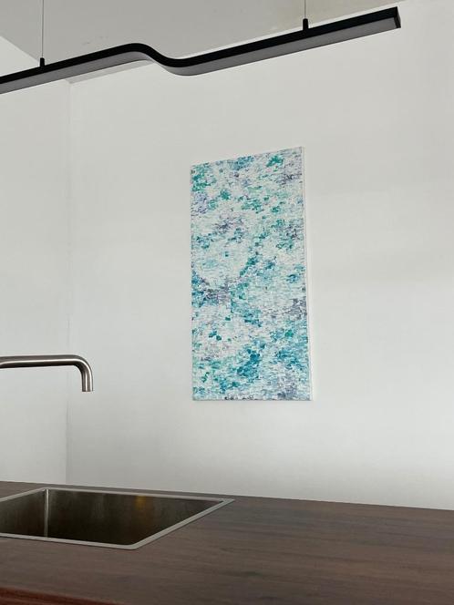 Abstract schilderij 50x100, Antiek en Kunst, Kunst | Schilderijen | Abstract, Ophalen of Verzenden