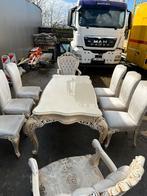 Antiek tafel met 8 stoelen, Antiek en Kunst, Ophalen