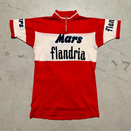 Mars-Flandria 1970 koerstrui wielertrui, Fietsen en Brommers, Fietsaccessoires | Fietskleding, Ophalen of Verzenden