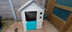 Kinderhuisje met glijbaan Smoby Speelhuisje, Kinderen en Baby's, Speelgoed | Buiten | Speelhuisjes, Ophalen, Gebruikt, Plastic