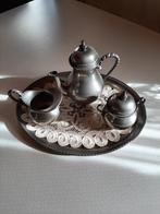 TINNEN KOFFIE SET 95% PELTRO, Antiek en Kunst, Antiek | Tin, Ophalen