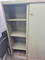 120/180 metalen kast, Huis en Inrichting, Kasten | Roldeurkasten en Archiefkasten, Gebruikt, Metaal, 100 tot 150 cm, 150 tot 200 cm