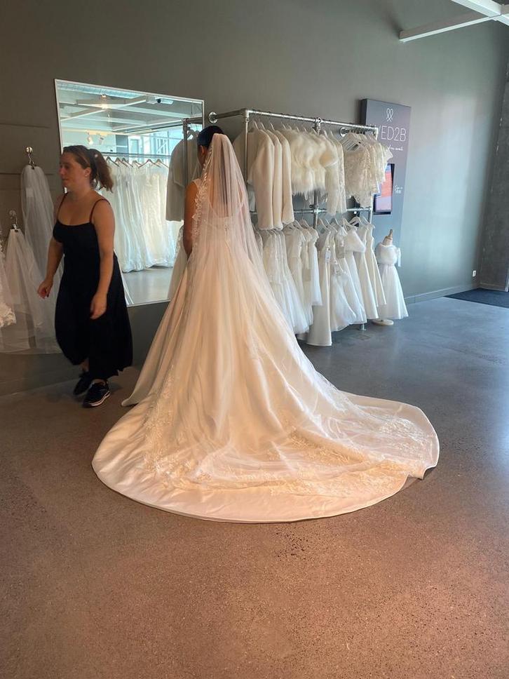 Princes trouwkleed nieuw!, Kleding | Dames, Trouwkleding en Trouwaccessoires, Nieuw, Trouwjurk, Wit, Ophalen