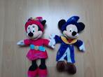Disney knuffels Mickey en Minnie, Ophalen of Verzenden, Gebruikt, Overige typen