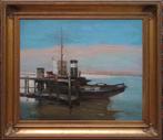 Charly Léonard Zeebrugge, zeesleepboot, Antiek en Kunst, Ophalen