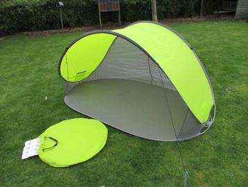 Pop up strandtent Jasmin grijs/groen ,windbeschermings tent beschikbaar voor biedingen