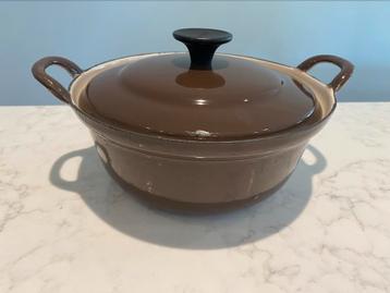 Chocolat Le Creuset Failtout 20 cm en état d'usage