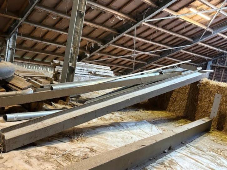 Poutrellen te koop, Doe-het-zelf en Bouw, Metalen, Zo goed als nieuw, IJzer, Ophalen