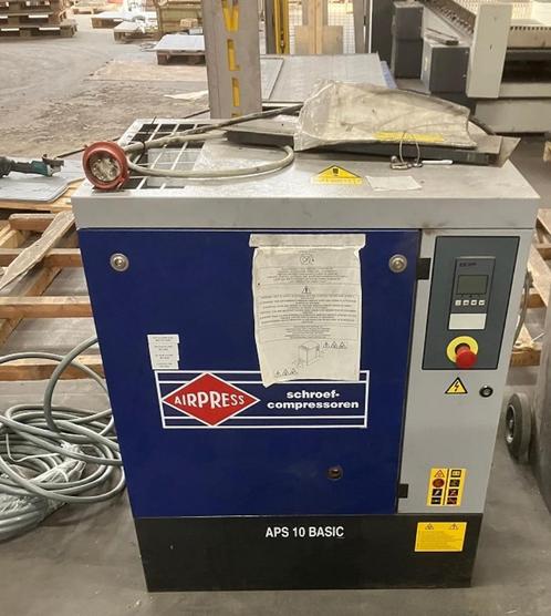 schroefcompressor APS 10, Doe-het-zelf en Bouw, Compressors, Gebruikt, 6 tot 10 bar, 100 liter of meer, Ophalen