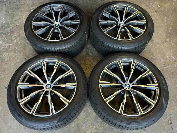 5x112 20 inch BMW X5 G05, X6 G06 Velgen + Banden 740M Style, Auto-onderdelen, Banden en Velgen, Banden en Velgen, Zomerbanden
