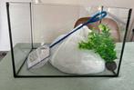 Aquarium + grind, nepant en visnet., Dieren en Toebehoren, Ophalen, Zo goed als nieuw