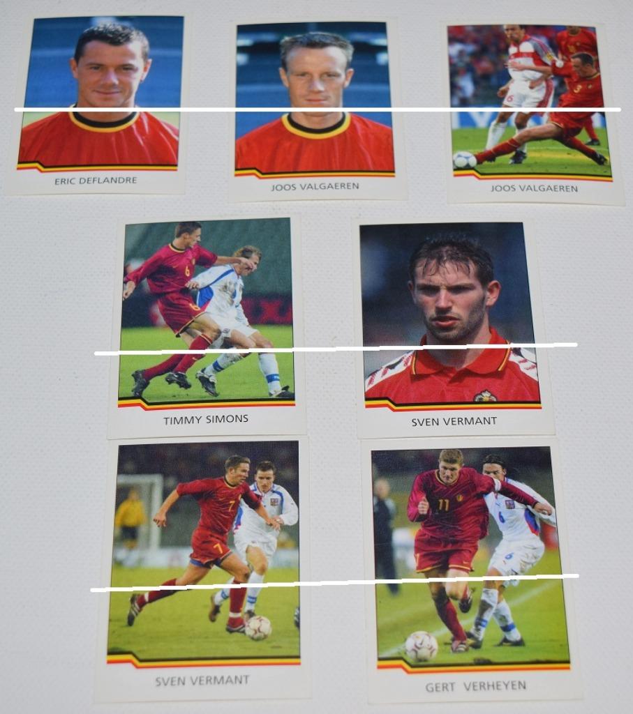 Panini Hoera De Duivels / ex Club Brugge / 7 stickers, Verzamelen, Verzenden, Nieuw, Poster, Plaatje of Sticker