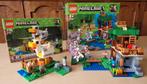LEGO Minecraft SETS (Nr. 21146 + Nr. 21140), Kinderen en Baby's, Complete set, Lego, Zo goed als nieuw, Ophalen