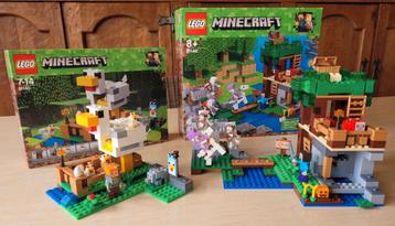 LEGO Minecraft SETS (Nr. 21146 + Nr. 21140)