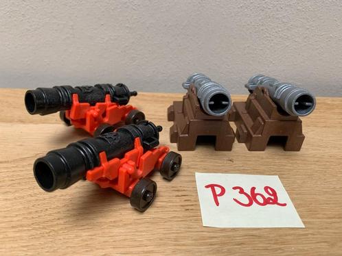 PLAYMOBIL P362: LOT 4 KANONNEN, Kinderen en Baby's, Speelgoed | Playmobil, Ophalen of Verzenden
