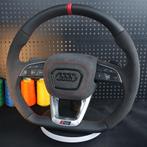 Audi afgevlakt stuur alcantara leer rood DIK, Auto-onderdelen, Ophalen of Verzenden, Nieuw, Audi