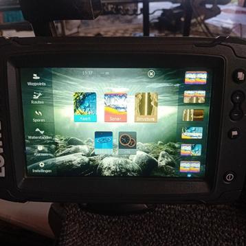 LOWRANCE 7 TI MET NIEUWE TRANDUCER TOTALSCANN, Enlèvement, Utilisé, Traceur de carte ou Détecteur de poisson