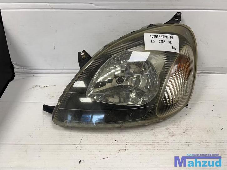 TOYOTA YARIS P1 links koplamp 1999-2004, Auto-onderdelen, Verlichting, Toyota, Gebruikt