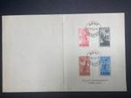 Herdenkingskaart Anseele Gent nrs 781/784 1949, Timbres & Monnaies, Lettres & Enveloppes | Belgique, Enlèvement ou Envoi