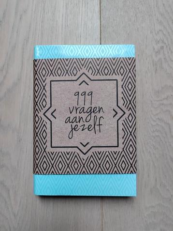 999 vragen aan jezelf - niet ingevuld  beschikbaar voor biedingen