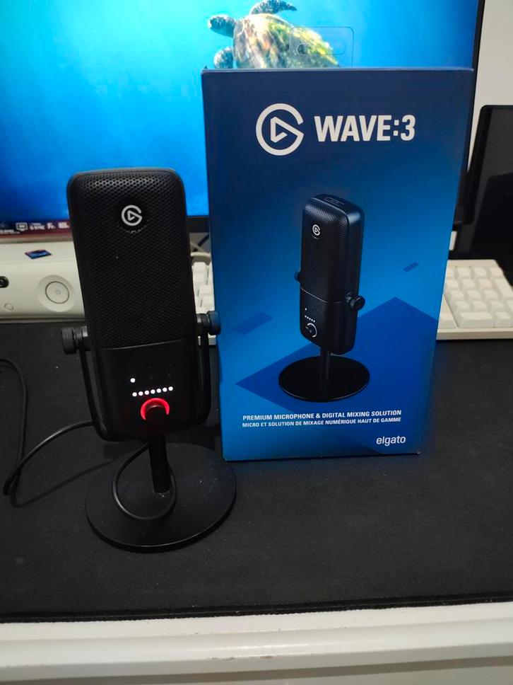 Elgato Wave 3, Muziek en Instrumenten, Microfoons, Zo goed als nieuw, Studiomicrofoon, Ophalen