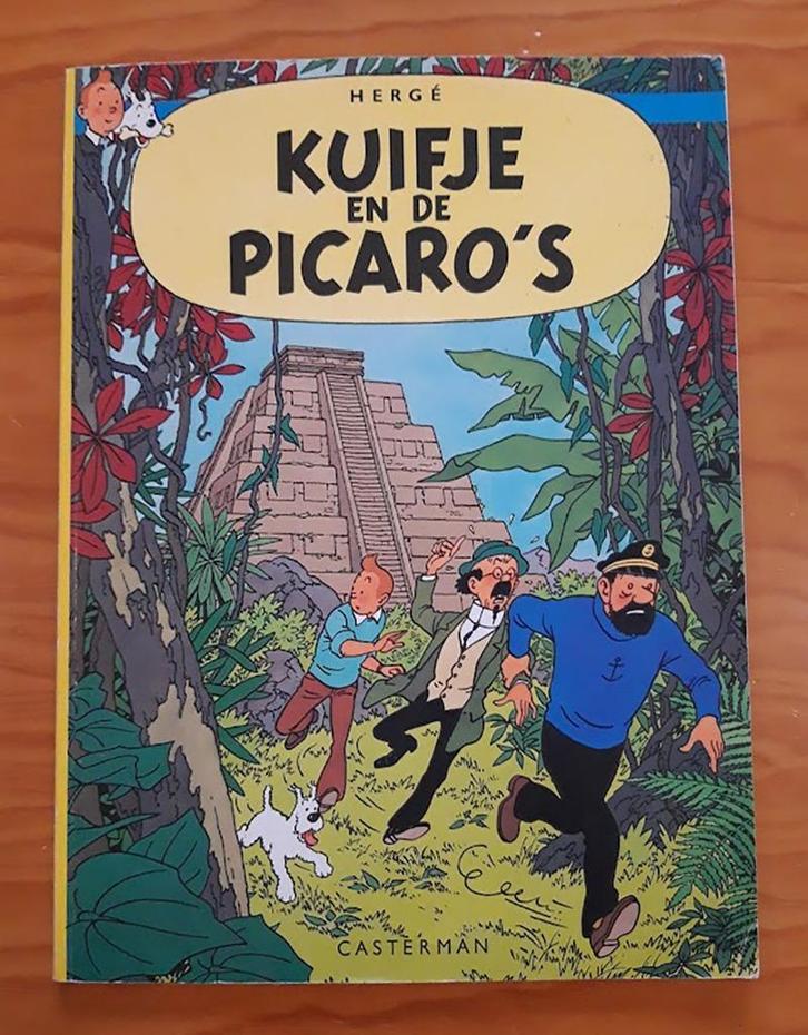 Hergé Kuifje en de Picaro's 1976 Casterman SC incluis poster, Boeken, Stripverhalen, Nieuw, Eén stripboek, Verzenden