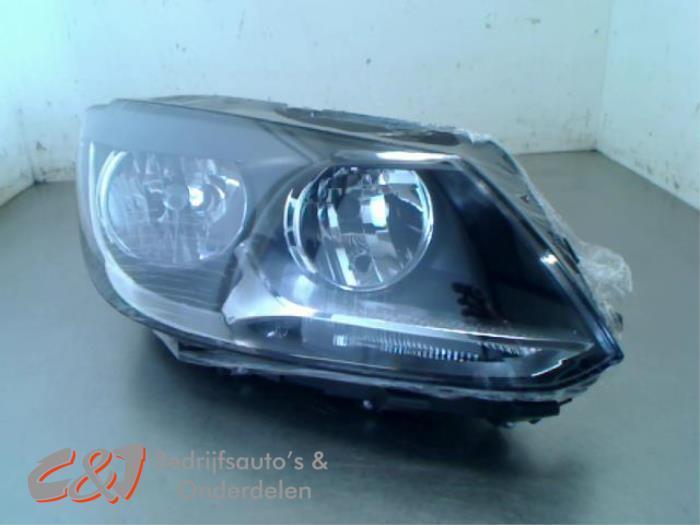 Koplamp rechts van een Volkswagen Touran, Auto-onderdelen, Verlichting, Gebruikt, 3 maanden garantie, Ophalen of Verzenden