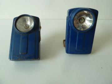 vintage zaklampen retro batterijlamp  beschikbaar voor biedingen