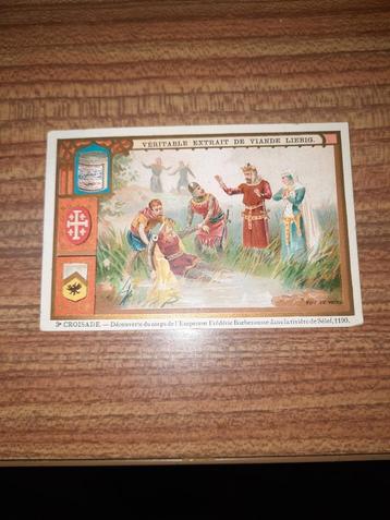 oude chromo Liebig, Verzamelen, Gebruikt, Ophalen of Verzenden, Voor 1940, Prent