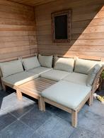 Kussenset voor lounge - ikea - type hallo beige, Tuin en Terras, Ophalen, Zo goed als nieuw, Loungeset, 5 zitplaatsen