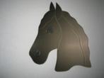 spiegel paardenhoofd, Maison & Meubles, Enlèvement ou Envoi, Moins de 100 cm, 50 à 75 cm, Autres formes