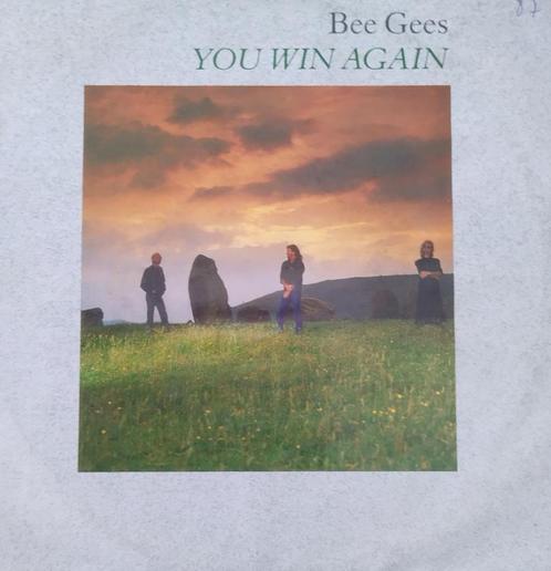 The Bee Gees - You win again, Cd's en Dvd's, Vinyl Singles, Zo goed als nieuw, Single, Pop, 7 inch, Verzenden
