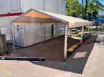 Alu Kadertent Frametent Opslagtent Carport 4x9mtr, Tuin en Terras, Ophalen, Gebruikt, Carport