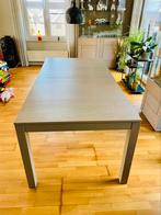 Table salle a manger Matrix TAUPE comme neuf, Maison & Meubles, Tables | Tables à manger, 100 à 150 cm, Cinq personnes ou plus