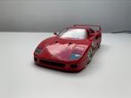 Ferrari F40 (1987) 1/18, Comme neuf, Burago, Voiture