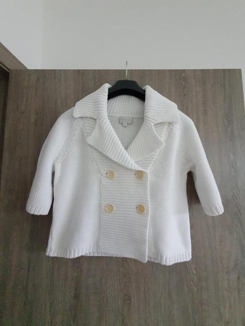 Witte cardigan Mer du Nord Medium, Kleding | Dames, Truien en Vesten, Zo goed als nieuw, Maat 38/40 (M), Wit, Ophalen of Verzenden
