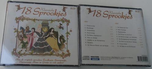 SPROOKJES 18 KLASSIEKE DUBBEL CD DOOS 24 stuks NIEUW, Cd's en Dvd's, Cd's | Kinderen en Jeugd, Nieuw in verpakking, Verhaal of Sprookje