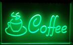 Coffee koffie 3D Led reclame decoratie verlichting, Ophalen of Verzenden, Nieuw, Lichtbak of (neon) lamp