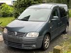 Volkswagen Caddy Maxi 1.9TDI 2008 7plaats AIRCO MANUEEL, Auto's, Volkswagen, Te koop, Caddy Maxi, Diesel, Euro 4