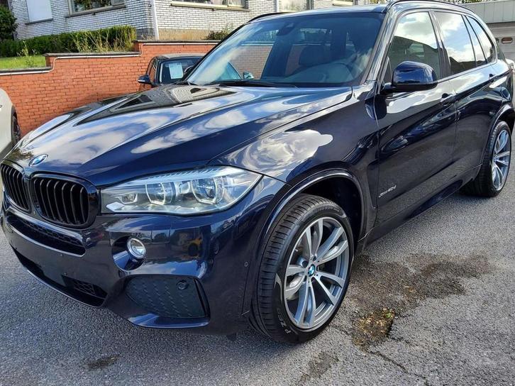 BMW X5 X5 xDrive40d M- Sport-Aut. 7 PLAATSEN (bj 2018), Auto's, BMW, Bedrijf, Te koop, X5, 360° camera, 4x4, ABS, Achteruitrijcamera