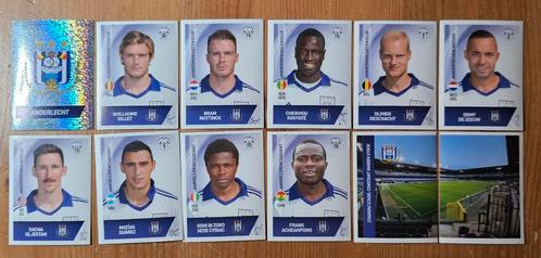 Panini Football 2014 lot van 12 verschillende Anderlecht!, Hobby en Vrije tijd, Stickers en Plaatjes, Zo goed als nieuw, Meerdere stickers