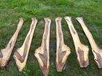 Notelaar schaaldelen 2m05 lang, 30mm dik (6 stuks), Ophalen